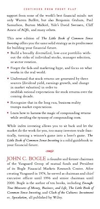 The Little Book of Common Sense Investing: The Only Way to Guarantee Your Fair Share of Stock Market Returns (Little Books Big Profits)